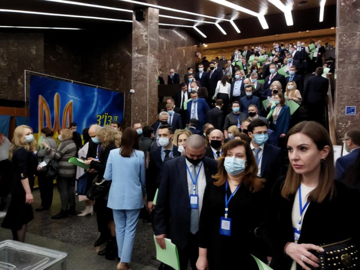 Кандидати з'їзду затвердили бюлетені для голосування за членів РСУ