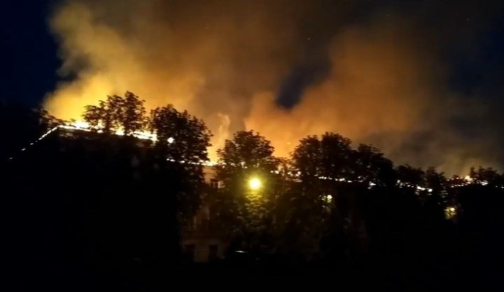 Пожежа у Харківському ААС ліквідована. Сьогодні суд не працює.