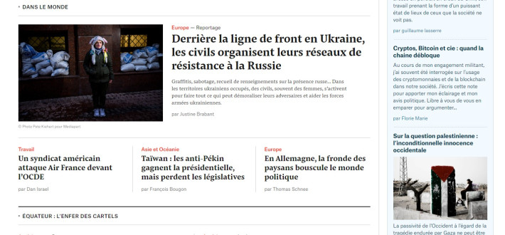 ​За лінією фронту в Україні: цивільні організовують свої мережі опору росії - погляд французьких журналістів Mediapart