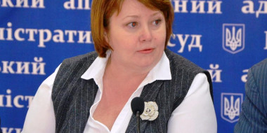 Голова Ради суддів України Валентина Сімоненко провела прес-брифінг для вінницьких журналістів