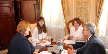 Голова Ради суддів України Валентина Сімоненко зустрілась з представниками спільного Проекту Ради Європи