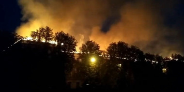 Пожежа у Харківському ААС ліквідована. Сьогодні суд не працює.
