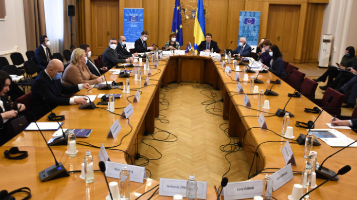 В МЗС відбулося засідання Керівного комітету Плану дій Ради Європи для України на 2018-2022 роки