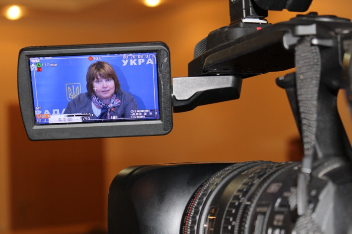 Голова Ради суддів України Валентина Сімоненко дала брифінг для українських ЗМІ