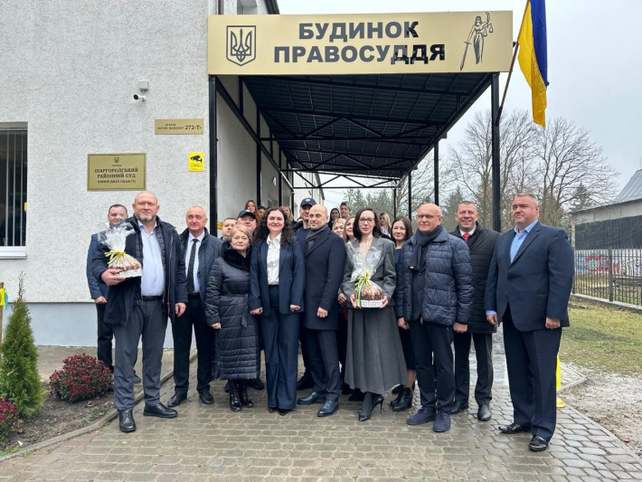 ​На Вінниччині відкрито нову будівлю Шаргородського районного суду