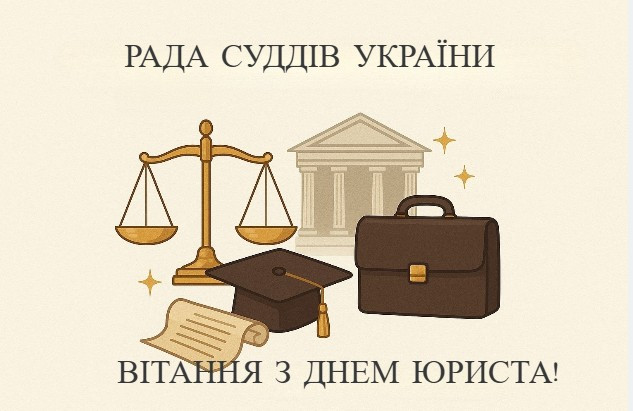 Привітання Голови Ради суддів України з Днем юриста!