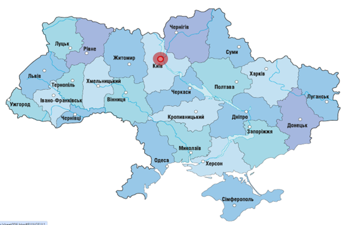 РСУ оновила карту судів України з розрахунками нормативів навантаження на суди та суддів за  І півріччя 2024 року