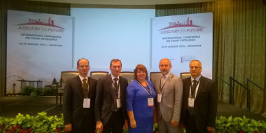 Українська делегація бере участь у міжнародній конференції з судової досконалості 