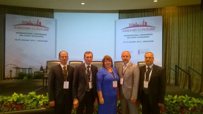 Українська делегація бере участь у міжнародній конференції з судової досконалості 