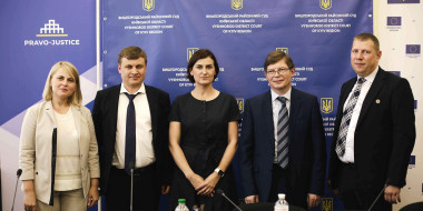 Голова Ради суддів України взяв участь у відкритті інтегрованої рецепції Вишгородського суду